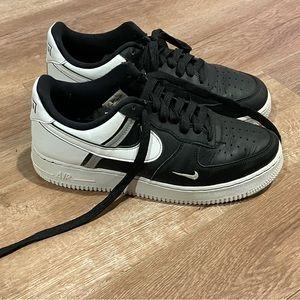 COPY - Nike air Force 1 customized Grey/White/Black